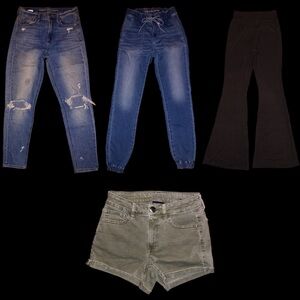 4 PC American Eagle Womens Juniors Clothing Lot Bundle